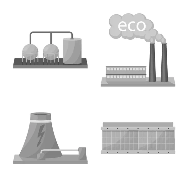Diseño vectorial de signo renovable y ambiental. Colección de material renovable y orgánico símbolo para la web . — Vector de stock