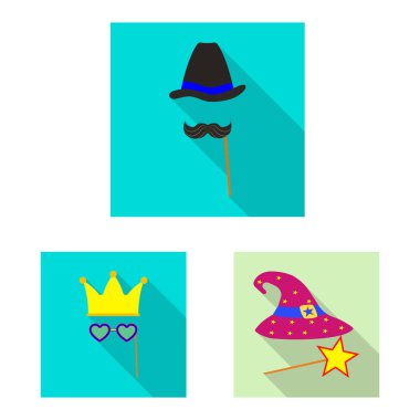 Parti ve Doğum işareti vektör Illustration. Parti ve kutlama hisse senedi vektör çizim topluluğu.