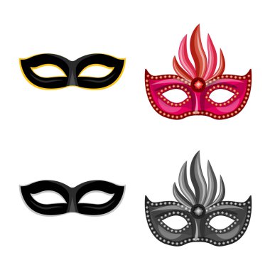 Lüks ve kutlama işareti vektör Illustration. Lüks ayarla ve stok için vektör simge gizle.