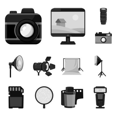 Profesyonel ve aksesuar simgesinin yalıtılmış nesnesi. Web için profesyonel ve iş stok sembolü koleksiyonu.