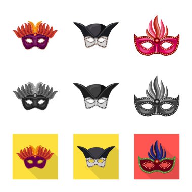 Lüks ve kutlama simge vektör Illustration. Lüks ayarla ve stok için vektör simge gizle.