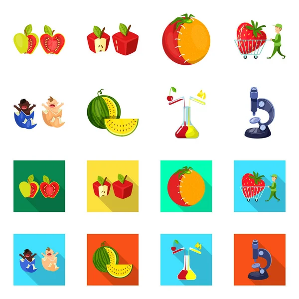 Test ve sentetik simge vektör tasarımı. Sınama ve laboratuvar hisse senedi vektör çizim seti.