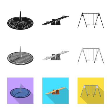 Kentsel ve sokak işareti vektör tasarımı. Kentsel topluluğu ve hisse senedi için gevşeme vektör simgesi.