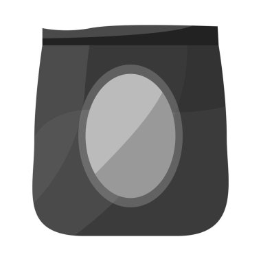 Paket ve gıda sembolü vektör tasarımı. Paket ve kutu stok vektör çizimseti.