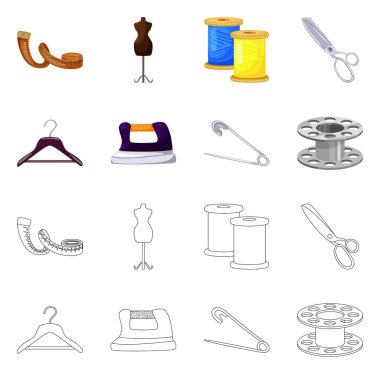 Craft tasarım vektör ve işareti Elişi. Zanaat ve sanayi stok vektör çizim seti.