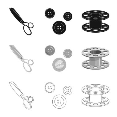 El sanatları ve el sanatları simgesi yalıtılmış nesne. Hisse senedi için craft ve sanayi vektör simge kümesi.