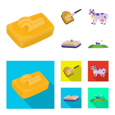 Kremsi yalıtılmış nesne ve ürün simgesi. Kremsi topluluğu ve hisse senedi için çiftlik vektör simgesi.