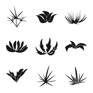 Doğanın ve çevre simgesinin yalıtılmış nesnesi. Doğa ve çim stok vektör illüstrasyon koleksiyonu.