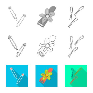 Güzellik ve moda logo vektör tasarımı. Güzellik ve hisse senedi için kadın vektör ikon koleksiyonu.