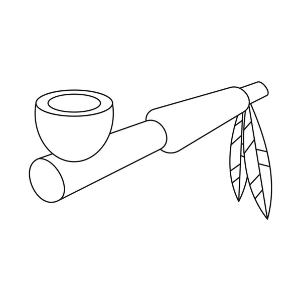 Projeto vetorial de tubo e ícone indiano. Coleção de tubo e símbolo de estoque tradicional para web . —  Vetores de Stock