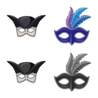 Lüks ve kutlama simgesi yalıtılmış nesne. Hisse senedi için lüks ve Gizle vektör simge topluluğu.