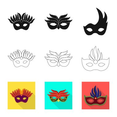 Lüks ve kutlama işareti yalıtılmış nesne. Lüks ayarla ve web için hisse senedi simgesini gizle.