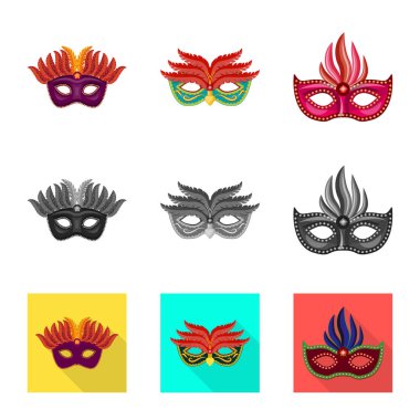 Lüks ve kutlama işareti vektör tasarımı. Lüks ayarla ve stok için vektör simge gizle.