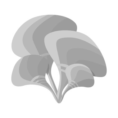 Mercan ve organik simge vektör tasarımı. Stok için mercan ve kırmızı vektör simgesi kümesi.