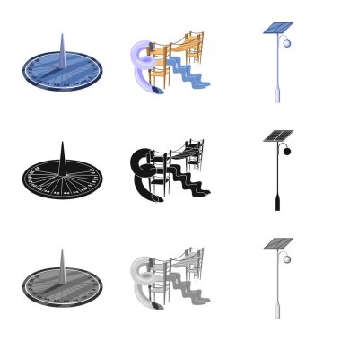 Kentsel ve sokak logosu yalıtılmış nesne. Kentsel topluluğu ve hisse senedi için gevşeme vektör simgesi.