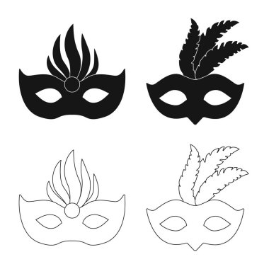 Lüks ve kutlama logo vektör Illustration. Hisse senedi için lüks ve Gizle vektör simge topluluğu.