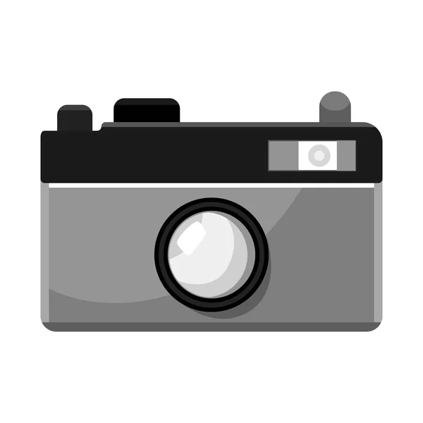 Objeto aislado del signo de cámara y píxel. Conjunto de cámara y vector digital icono para stock . — Archivo Imágenes Vectoriales
