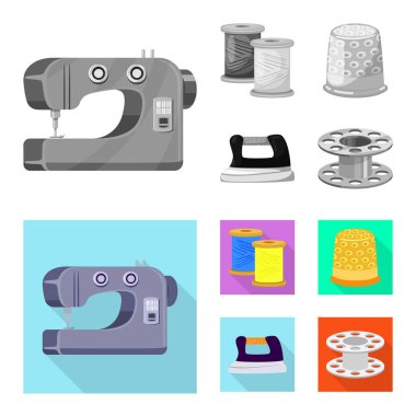 El sanatları ve el sanatları simge vektör tasarımı. Zanaat ve sanayi stok vektör çizim topluluğu.