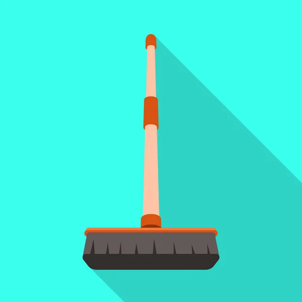 Vector illustration of cleaning and brush sign. Collection of cleaning and housekeeping vector icon for stock. — Stock Vector