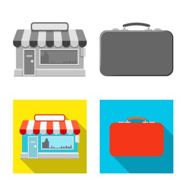 Eczane ve hastane logo vektör Illustration. Eczane ve iş hisse senedi simgesi için web topluluğu.