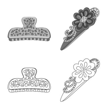 Güzellik ve moda simge vektör Illustration. Güzellik ve web için kadın hisse senedi simgesi.