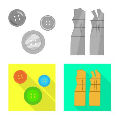 Craft illüstrasyon vektör ve işareti Elişi. Hisse senedi için craft ve sanayi vektör simge kümesi.