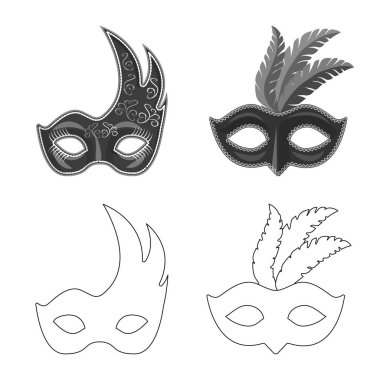 Lüks ve kutlama simge vektör Illustration. Lüks ayarla ve stok vektör çizim gizle.