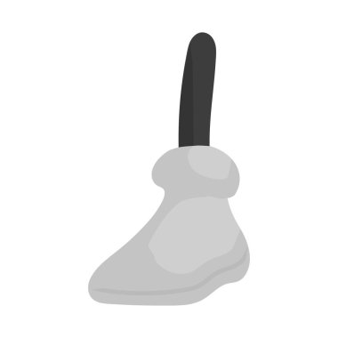 Ayak ve bacak logosu vektör tasarımı. Ayak ve jest stok vektör illüstrasyon grafik.