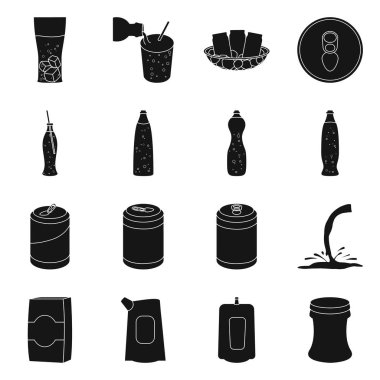 İçecek ve içecek logosuvektör illüstrasyon. İçecek ve ferahlatıcı stok vektör illüstrasyon koleksiyonu.