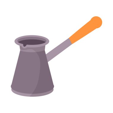 Kahve vektör tasarımı ve Arapça logo. Web için kahve ve türk stok sembolü Web elemanı.