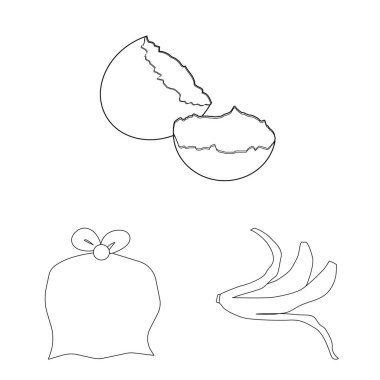 Sipariş ve geri dönüşüm işareti yalıtılmış nesne. Sipariş ve sıralama hisse senedi vektör çizim topluluğu.