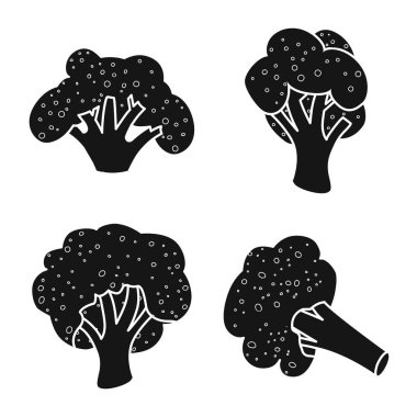 Yeme ve diyet simgesi vektör illüstrasyon. Web için yeme ve çiftlik stok sembolü seti.