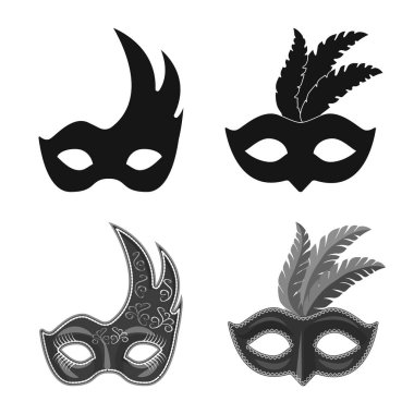 Lüks ve kutlama logo vektör Illustration. Lüks ayarla ve stok vektör çizim gizle.