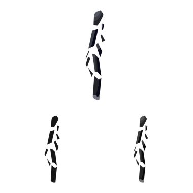 Yanmış ve kibrit çöpü logosunun vektör tasarımı. Stok için yanmış ve ev vektör simgesi grafiği.