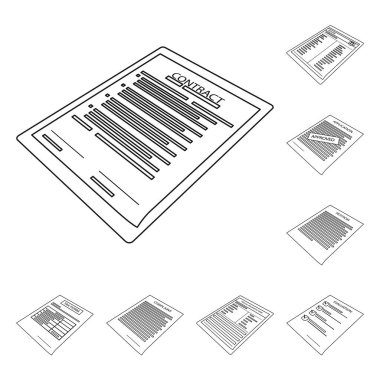İş ve kimlik simgesinin vektör illüstrasyonu. Web için iş ve ofis hisse senedi koleksiyonu.
