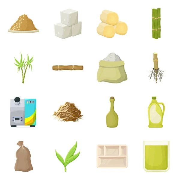 Illustrazione vettoriale del logo naturale e di produzione. illustrazione vettoriale di stock naturale e organico . — Vettoriale Stock