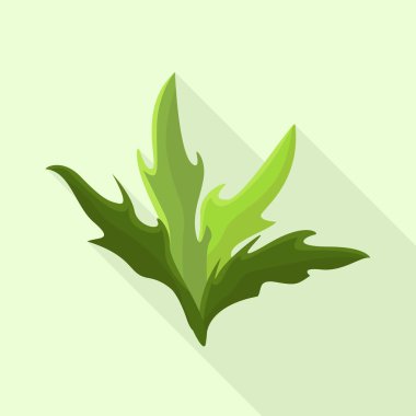 Çalılık ve park işaretinin vektör tasarımı. Ağ için çalı ve arazi sembolü koleksiyonu.