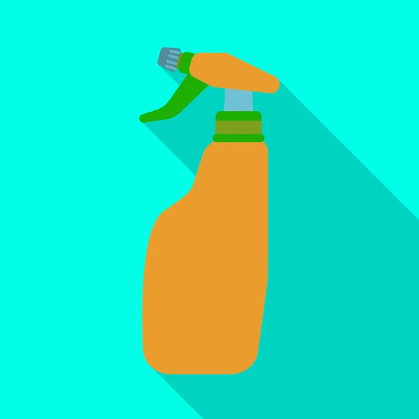 İzole edilmiş sprey ve şişe ikonu. Stok için sprey ve su vektör simgesi web ögesi. — Stok Vektör