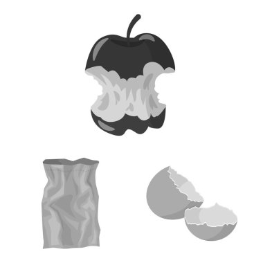 Döküm ve sıralama logo vektör Illustration. Döküm ve hisse senedi için önemsiz vektör ikon koleksiyonu.