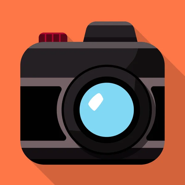 Vektor-Design von Kamera und Foto-Icon. Set Kamera und dslr-Vektor-Symbol für Aktien. — Stockvektor