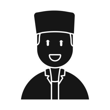 Doktor ve profesyonel ikonun vektör illüstrasyonu. Web için doktor ve laboratuvar stok sembolü koleksiyonu.