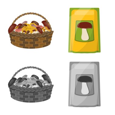 Ham ve yaz simgesivektör tasarımı. Web için ham ve madde stok sembolü seti.