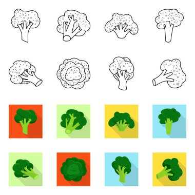 Yemek ve diyet ikonunun izole nesnesi. Ağ için yeme ve vejetaryen stok sembolü.