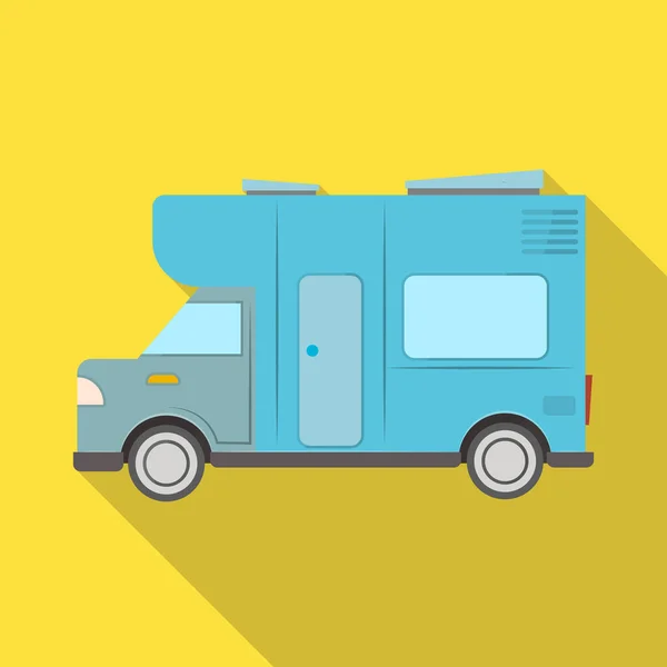 Objeto aislado de autobús y autocaravana icono. Elemento web de bus y símbolo de stock vintage para web . — Vector de stock