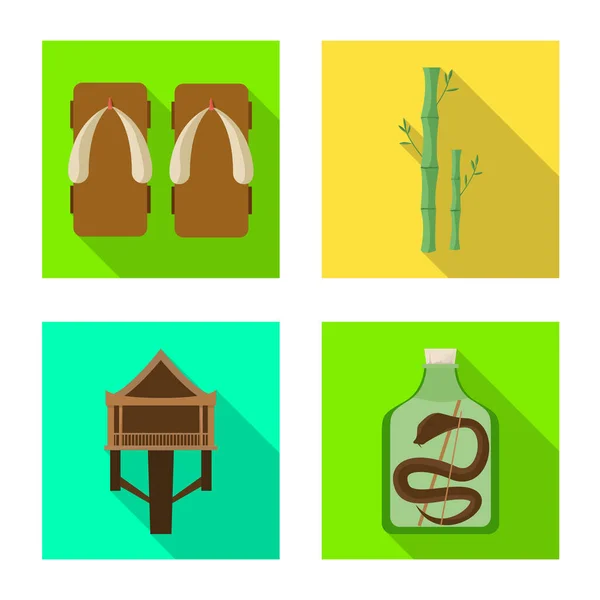 Vector illustration of vietnam and traditional sign. Collection of vietnam and asia vector icon for stock. — Stock Illustration Vector illustration of vietnam and traditional sign. Collection of vietnam and asia vector icon for stock. Stock Vector