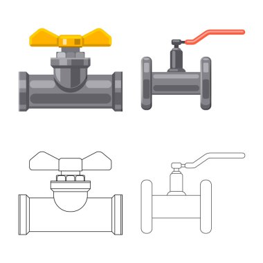 Boru ve tüp simgesi yalıtılmış nesne. Boru ve boru hattı hisse senedi simgesi için web topluluğu.