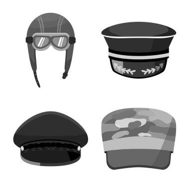 Ayrı bir başlık ve modern logo objesi. Web için başlık ve giyim mağaza sembolü koleksiyonu.