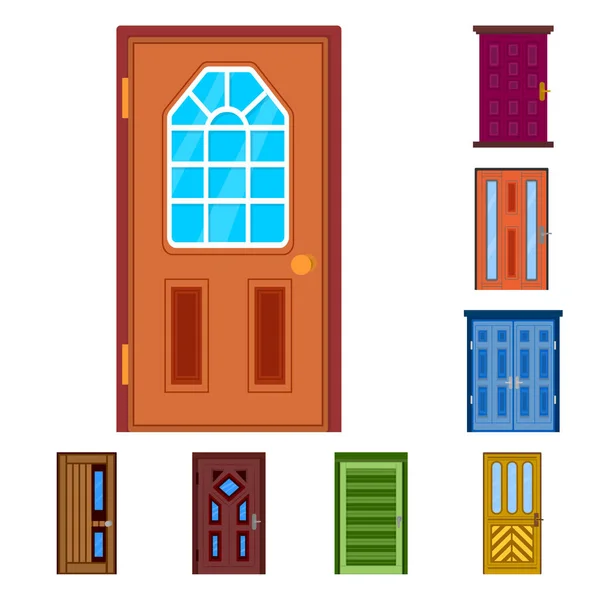 Vektor-Illustration des Interieurs und des Home-Symbols. Sammlung von Innen- und Baustoffsymbolen für das Web. — Stockvektor