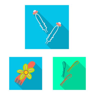 Vektör tasarımı güzellik ve moda işareti. Güzellik ve kadın hisse senedi vektör çizim koleksiyonu.