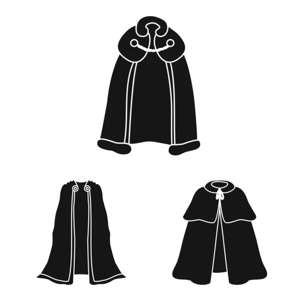 Design vetorial de tecido e ícone de vestuário. Conjunto de tecido e roupas estoque vetor ilustração . —  Vetores de Stock